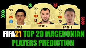 Fifa 16 fifa 17 fifa 18 fifa 19 fifa 20 fifa 21. Fifa 21 Top 20 Macedonian Players Rating Prediction W Pandev Elmas Bardhi Ristovski Ademi Youtube