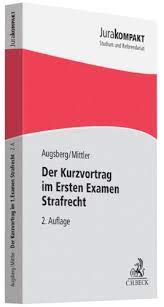 Die rechtsquellen und rechtsgebiete des öffentlichen rechts. Der Kurzvortrag Im Ersten Examen Offentliches Recht Jura Kompakt Von Steffen Augsberg