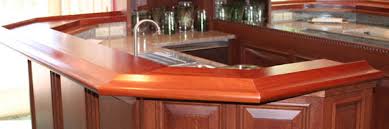 6 bar panel with pipe top rail. Wood Bar Tops For Home Or Commercial Spaces By Grothouse