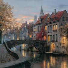 Bruges Pictures To Paint Scenery Pictures