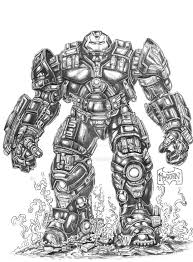 Some of the colouring page names are iron man fight with another robot coloring netart, the best robot coloring, robot joker coloring netart, megatron and dog robot coloring netart, chicken little hiding from egg robot coloring netart, building droids robots steam activity fee coloring, blue robot clip art robot clipart clip art clip art. Iron Man Hulkbuster By Xpendable On Deviantart Marvel Coloring Avengers Coloring Pages Iron Man Hulkbuster