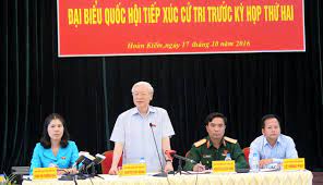 Tổng bí thư nguyễn phú trọng tiếp xúc cử tri. Tá»•ng Bi ThÆ° Nguyá»…n Phu Trá»ng Tiáº¿p Xuc Cá»­ Tri Quáº­n Ba Ä'inh Hoan Kiáº¿m Ha Ná»™i