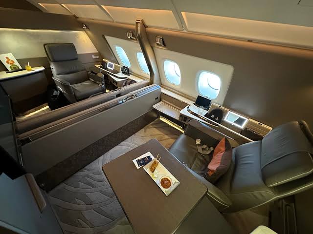 Inside the Airbus A380 First Class Suite
