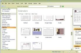 Cara Membuat Kalender Menggunakan Microsoft Office Publisher 2007 Belajar Komputer Mu