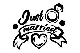 Download Just Married Svg Cut File By Creative Fabrica Crafts Creative Fabrica PSD Mockup Templates