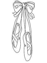 Chicken dance coloring page printable. Ballet Shoes Coloring Pages Coloring Home