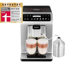 Un nettoyage complet et automatique est intégré dans la machine à café. Krups Evidence Plus Machine A Cafe Automatique 15 Bar 1450 W Systeme De Mousse A Lait Nettoyage Automatique 2 Tasses En Acier In Acheter A Prix Bas Livraison Gratuite Avis Reels