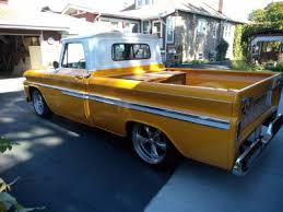 Image result for Contractors Yellow 1964 Truck