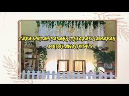 Wedding venue in purwokerto, jawa tengah, indonesia. Tutorial Backdrop Lamaran Buatan Sendiri Murah Dan Modal Awal Youtube Dekorasi Pernikahan Pernikahan Buatan Sendiri