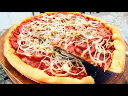 Pizza Calabresa Acebolada