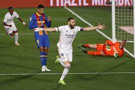 However, the players names and likeness are real. Real Madrid Goes Top In La Liga With 2 1 Clasico Win Over Barcelona Daily Sabah