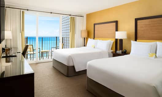 Waikiki Hotel Rooms & Suites | Hilton Waikiki Beach Resort and Spa