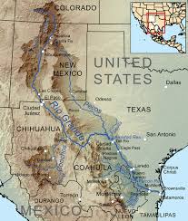 File Riogranderivermap Png Pecos River Rio Grande Pecos