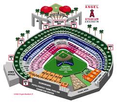 Angel Stadium Of Anaheim Anaheim Ca Seating Chart View