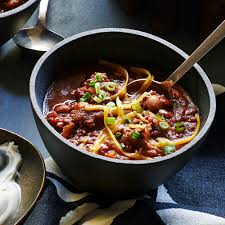 Historical notes for this recipe: All American Chili Recipe Myrecipes