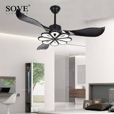 Designer ceiling fans with lights. Living Room Modern Black Ceiling Fan Novocom Top