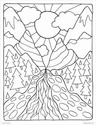 The Art Of Nature Coloring Book Best Of Nature Coloring Pages Mountain Scenery Easy Free In 2020 Earth Day Coloring Pages Mandala Coloring Pages Coloring Pages Nature
