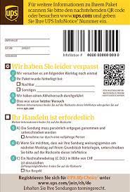 War nicht da um 15.00 uhr sind meine eltern weggefahren.die waren um 16.20 da.da es mehrere pakete waren. Ups Infonotice Ups Schweiz