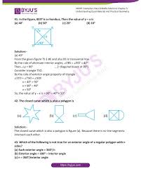 Equiangular polygon equilateral polygon regular polygon consecutive angles. Ncert Exemplar Class 8 Maths Solutions Chapter 5 Understanding Quadrilaterals