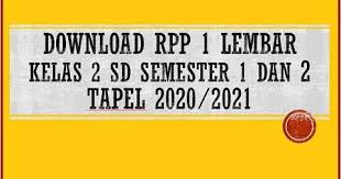 Guru menunjuk salah satu siswa untuk membaca bacaan yang ada di halaman 2, tentang mengunjungi tetangga. Download Contoh Rpp 1 Lembar Kelas 2 Sd Semester 1 Dan 2 Tapel 2020 2021 Beritapppk Com