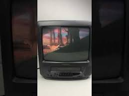 Maybe you would like to learn more about one of these? Broksonic Ctsgt 8118ctt 9 Color Tv Vcr Combo Vhs Player Recorder Youtube