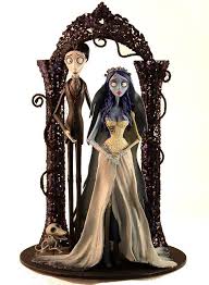 Corpse Bride Wedding Cake Topper Tim Burton Lighted Halloween Corpse Bride Wedding Corpse Bride Tim Burton Corpse Bride