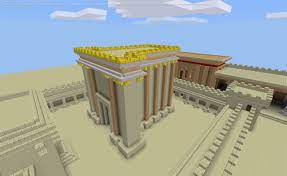 Erster tempel oder salomonischer tempel: Der Tempel Von Jerusalem Als Minetest Welt Minetestbildung