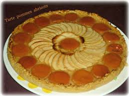 Tarte Pommes Abricots Sans Pate Chez Vanda Nappage Pour Tarte Tarte Aux Pommes Dessert Peu Calorique