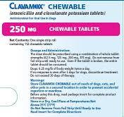 CLAVAMOX® CHEWABLE