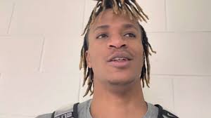 Louisville commit Kaleb Glenn after his final game with Indy Heat