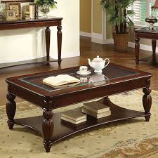 The oval coffee table also comes with a square and round end table. Pin On Furniture Of America