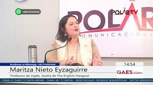 #BuenasTardesregion Maritza Nieto Eyzaguirre, profesora de inglés, dueña de  The English Hangout