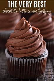 The Very Best Chocolate Buttercream Frosting Momma Lew Dessert Chocolate Food Recipe Frosting Recipes Chocolate Frosting Recipes Frosting Recipes Easy
