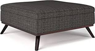 • diy crystal tufted coffee table with storage!!!| diy bedroom storage bench / modern tufted ottoman. Amazon Com Upholstered Ottoman Coffee Table