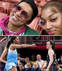 ANGEL REESE'S MOM TAKES SHOT AT CAITLIN CLARK FANS: 'WE AIN'T THE SAME'