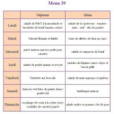 Menu De La Semaine 39 Les Menus Sandoline Sandoline Menu Semaine Idee Menu Semaine Menus