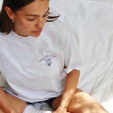 2025 Tennis Club Pocket Printing Aesthetic t Shirts Women Summer Light Gray  Cotton Short Sleeve Tees Tumblr Fashion Shirts