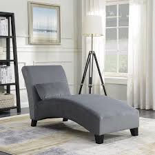 Belleze Indoor Furniture Chaise Lounge Living Room Chair Contemporary Design With Hardwood Legs Sofa Couch Gray Walmart Com Chaise Lounge Indoor Chaise Lounge Living Room Living Room Chaise