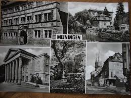 Meiningen Anton Ulrich Strasse Alte Ansichtskarte Postkarte Echt Foto 60er 70e J Meiningen Alte Ansichtskarten Fotos