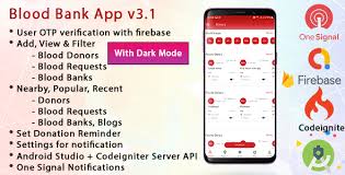 Sberbank online is a android app which will allow you using your mobile device to use any of the features and capabilities available to clients of the savings bank. Blood Bank App With Admin Panel Material Design V3 1 1 By Almahirhub