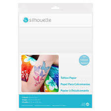 It seems the moment that you got that temporary tattoo on their arm or leg, they want to take it right back off. Silhouette America Temporary Tattoo Paper Clear Media Tattoo 3t