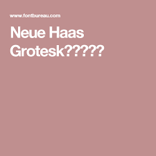 neue haas grotesk特設サイト digital design lost in translation typeface