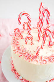 And i'm obsessed with the results! Candy Cane Layered Cake Ahead Of Thyme