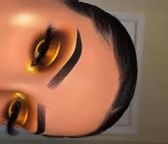 S U N F L O W E R Hey Y All For Todays Look I Yellow Eye Makeup Artistry Makeup Baddie Makeup