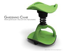 Choose tools with long handles. Gardening Chair Mobility Gardening Aid For Boomers By Han S Hong Garden Chairs Garden Stool Garden Tools