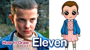 How To Draw Eleven Stranger Things Cute Drawings Stranger Things Fanart Stranger Things Characters