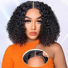 Amazon.com : Awesome Human Hair Blend Wig Good Hair Day HB.-WILLOW  (OM613/PURPLE) : Beauty & Personal Care