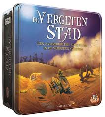 Een Spel Waarbij Je Moet Samenwerken Om De Vergeten Stad Te Kunnen Verlaten Voordat De Zandstorm De Stad Verwoest Stad Bordspellen