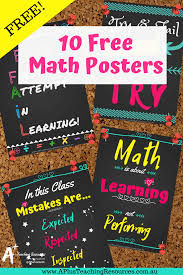 Free Math Posters Poster Board Ideas A Plus Teaching Resources 5:52 let's think different recommended for you.