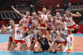 The volleyball tournaments at the 2020 summer olympics in tokyo is played between 24 july and 8 august 2021. Turkey Women S Volleyball Team Stuns Defending Olympic Champion China Daily Sabah